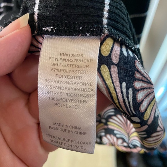 DR2 Sea Shell Looking Design 3/4 Sleeve Blouse - Picture 4 of 4